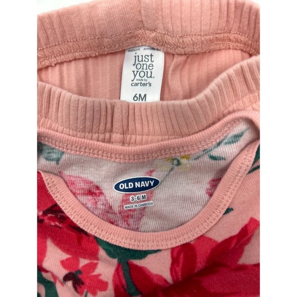 Baby Girl's Corduroy Jumper, 3 Body Suits, and 2 Leggings - Sizes 3-6 M & 6 M - Picture 12 of 12